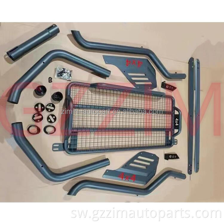 Black Roll Bar Stainless Steel Black Pickups Roll Bar For Rev* 2021 Pickup